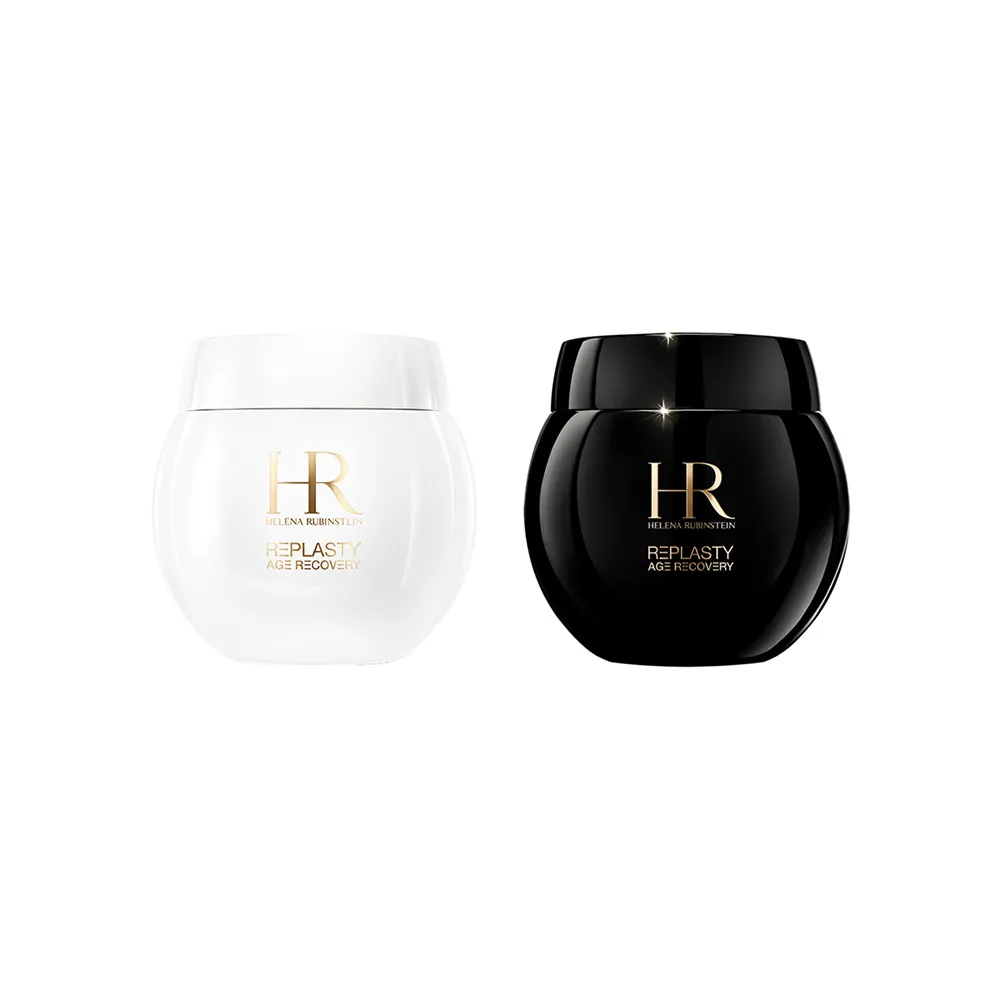 HR 赫莲娜 活颜修护日霜夜霜套组 黑绷带50ml+白绷带50ml
