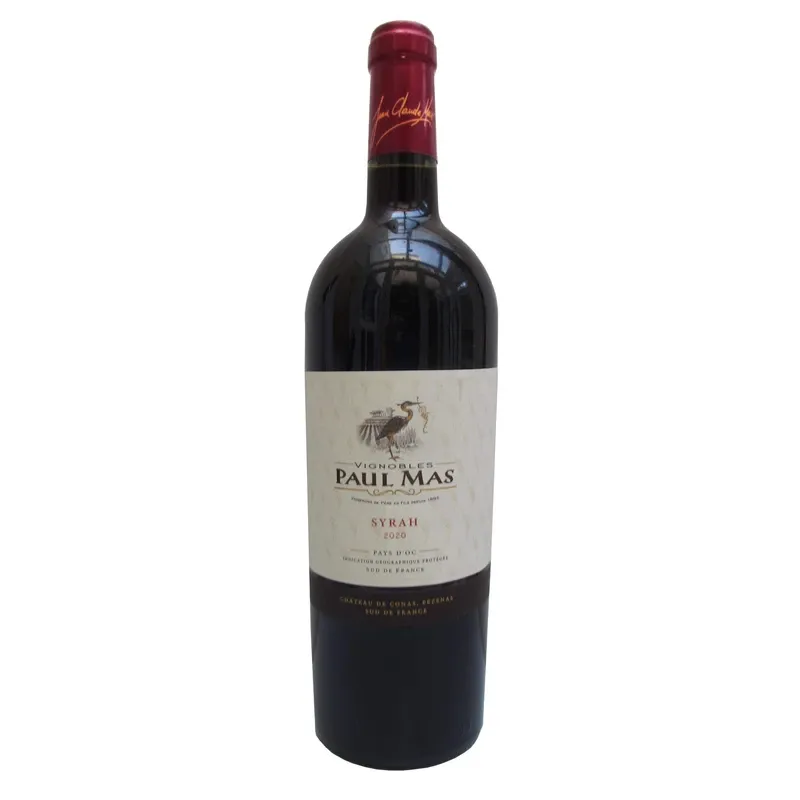Paul Mas 保罗玛斯经典希拉红葡萄酒 750毫升 | Chateau Paul Mas Vignobles Syrah 750ml