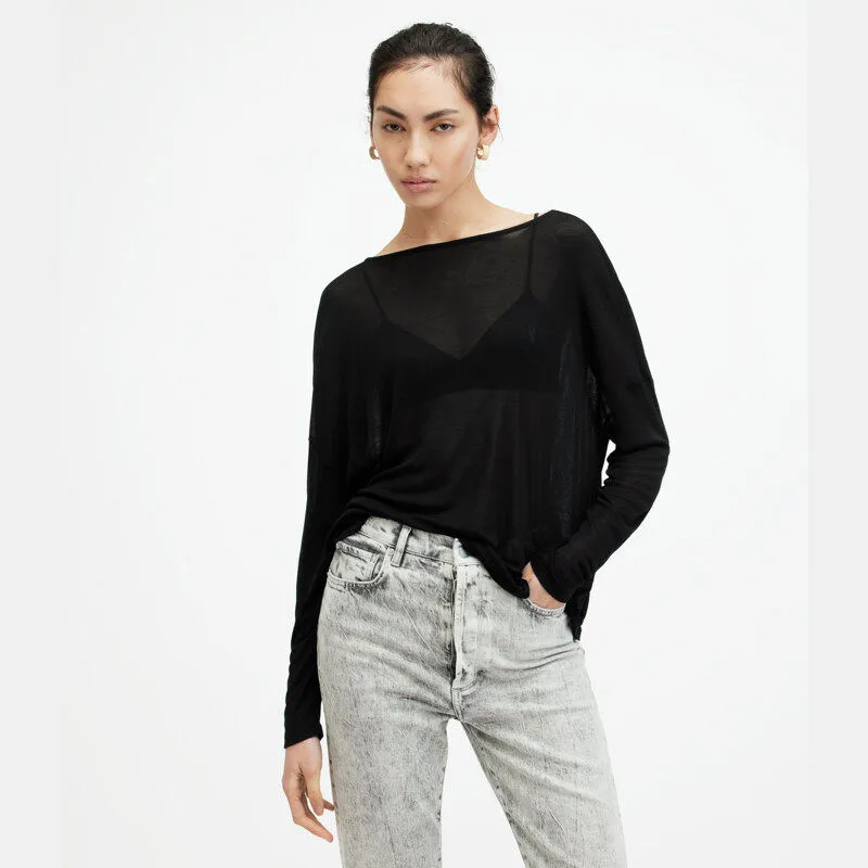 欧圣斯 RITA FRANCESCO TEE / Black / XS