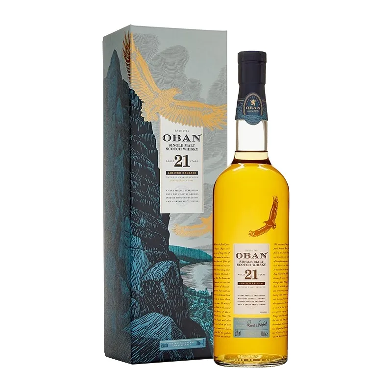 欧本21年西部高地单一麦芽苏格兰威士忌酒(桶装原酒)700ml