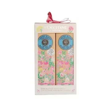 L'occitane 欧舒丹乳木果润手霜150毫升两支装（缤纷花园限定版） 保湿滋润防干裂