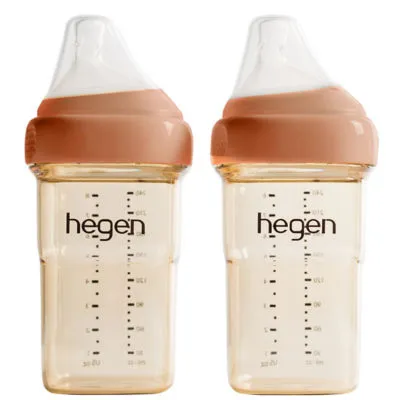 Hegen PCTO™ Feeding Bottle PPSU Auburn Set - 240ml