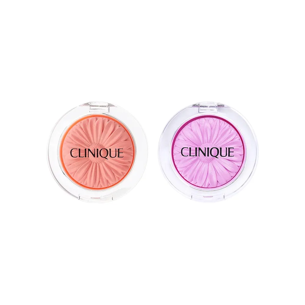 CLINIQUE 倩碧 小雏菊腮红双支组合 （08 珊瑚橘 MELON POP +15 丁香紫 PANSY POP ）/3.5g*2