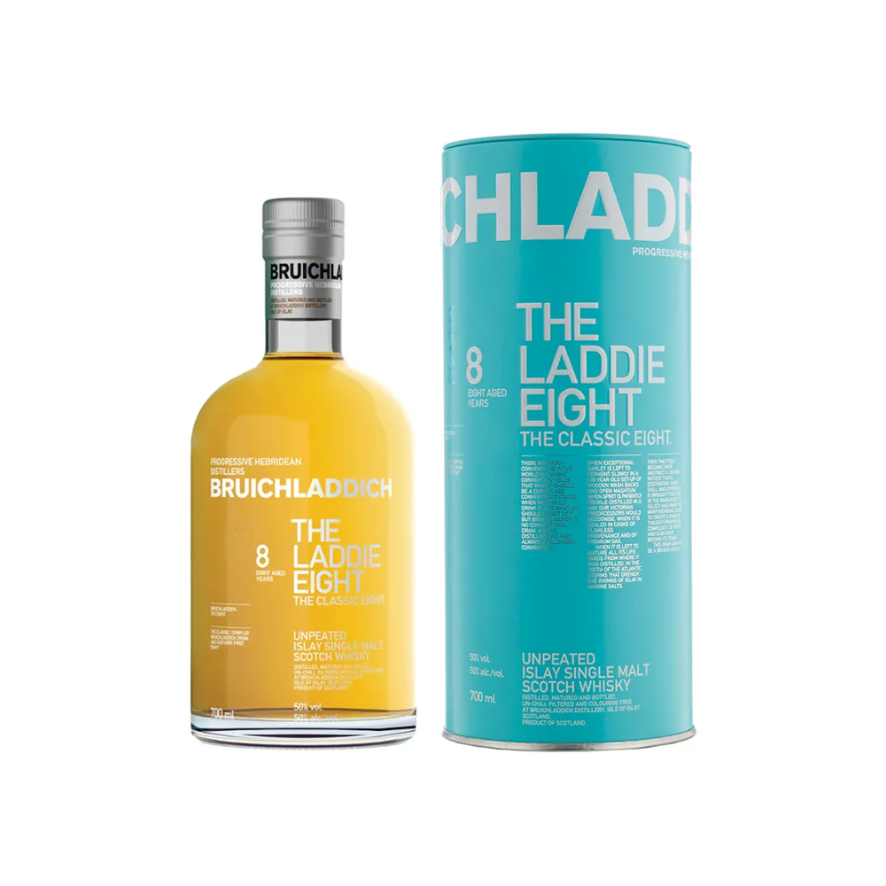 BRUICHLADDICH 布赫拉迪 8 威士忌 50%/700ml