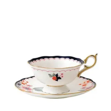 Wedgwood 漫游美境茉莉香颂花茶杯碟组 40024022