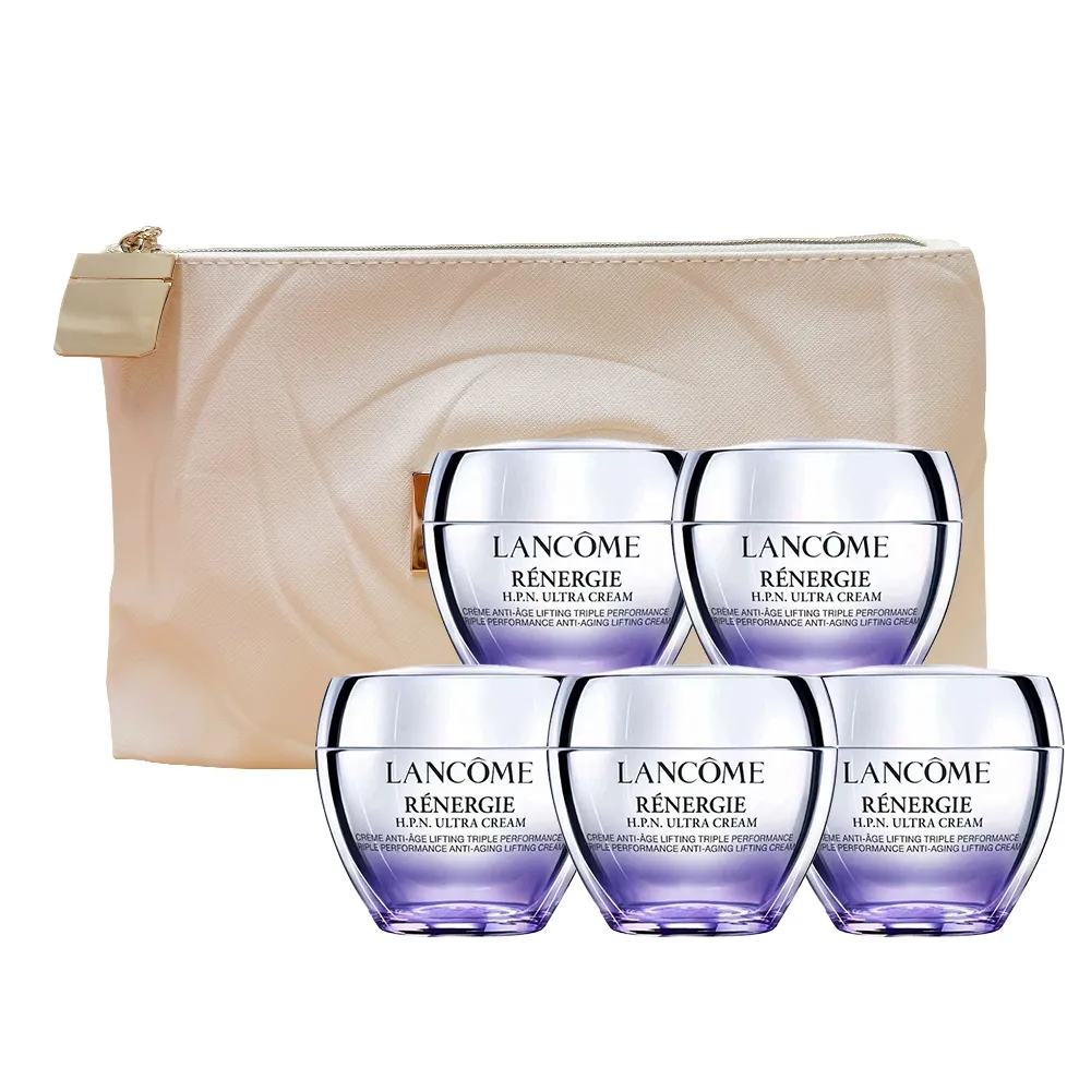 【小样特惠】LANCOME 兰蔻 百肽霜15ml*5【送化妆包】 瓶:15ml
