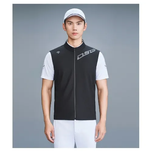 DESCENTE 迪桑特 男士马甲 G333MPWV71-BK/M 黑色