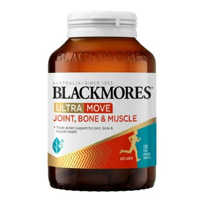 BLACKMORES Ultra Move 关节、骨骼与肌肉配方（120片）
