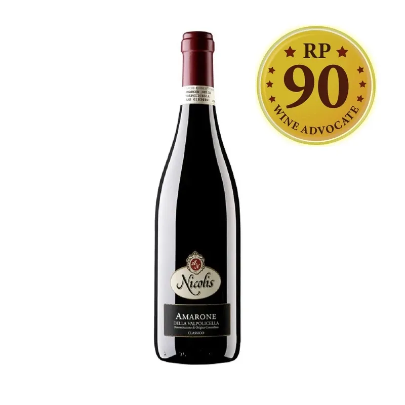 Nicolis 尼古拉斯瓦坡里切拉阿玛罗尼幹红葡萄酒 750毫升 | Nicolis Amarone Class 750ml