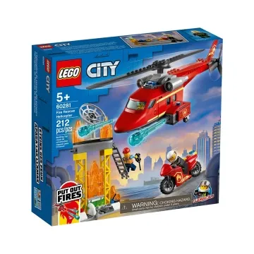 LEGO消防救援直升机