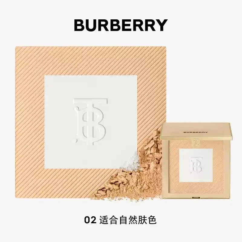 Burberry博柏利卓越持妆柔雾粉饼MEDIUM 02 自然11g