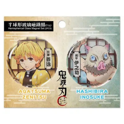 Demon Slayer Hemispherical Glass Magnet Set (2PCS)
