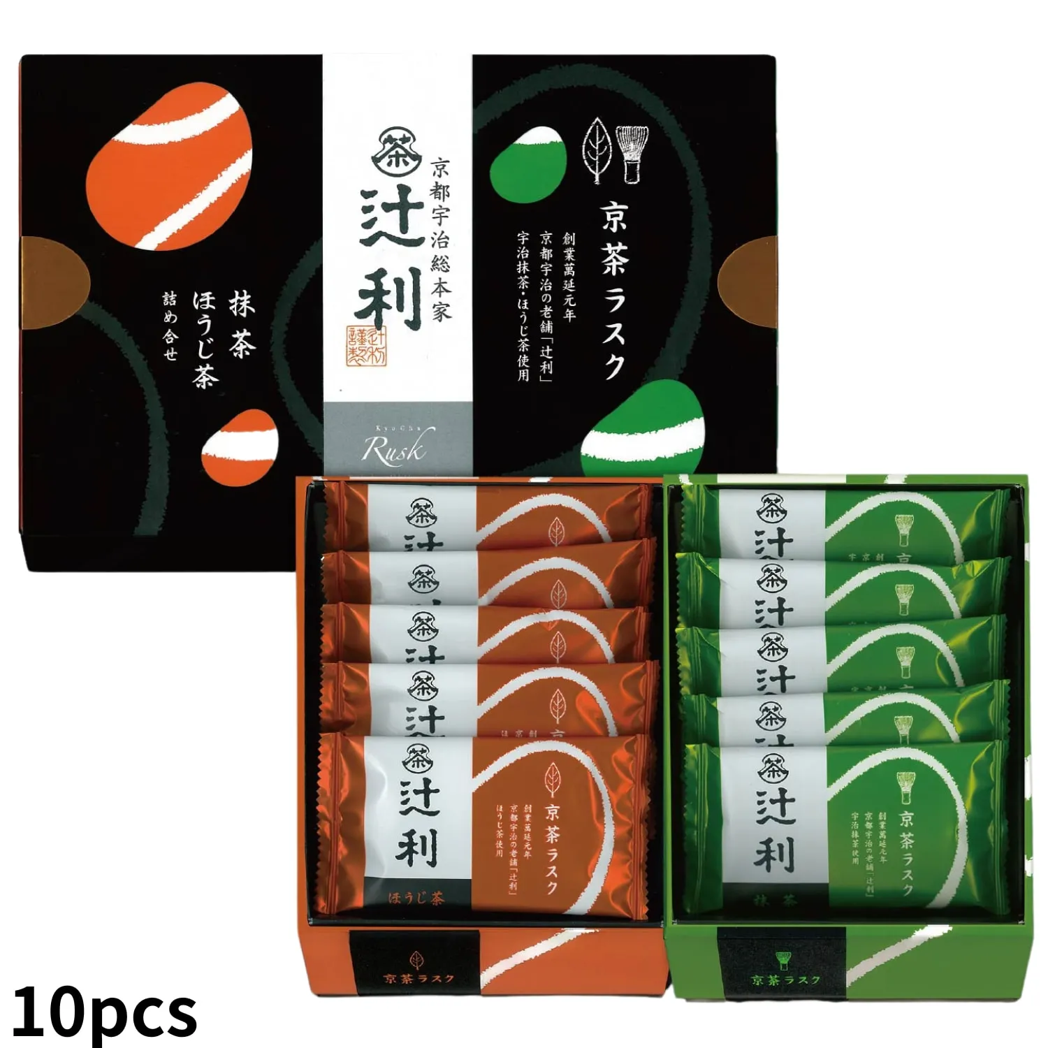 Tsujiri 辻利 京茶饼干 混装