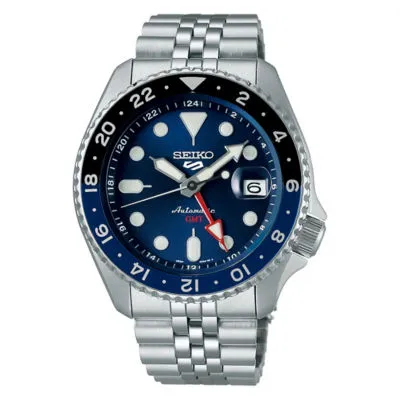 SEIKO 5 SPORTS GMT SKX SERIES BLUE DIAL BRACELET