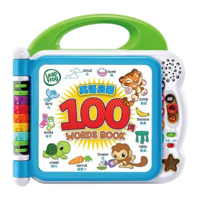 LeapFrog Learning Friends 100 Words Book - Bilingual English and Chinese
