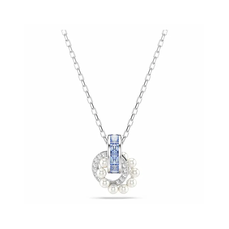 SWAROVSKI 施华洛世奇Connexus 链坠 镀铑/合成立方氧化锆/仿水晶
