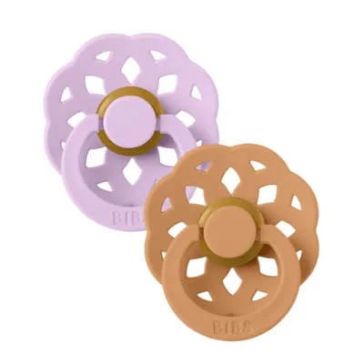 BIBS Boheme 2 Pack Baby Pacifier Size 2