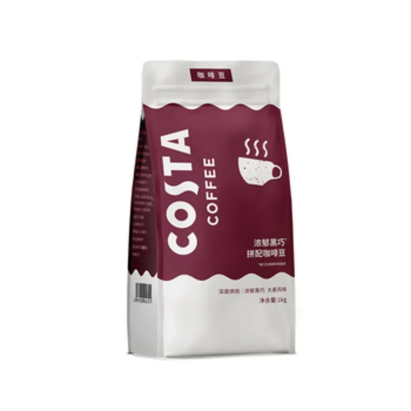 costa COSTA浓郁黑巧拼配咖啡豆1000g 袋装