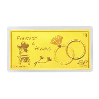 999 Gold Forever & Always Bar