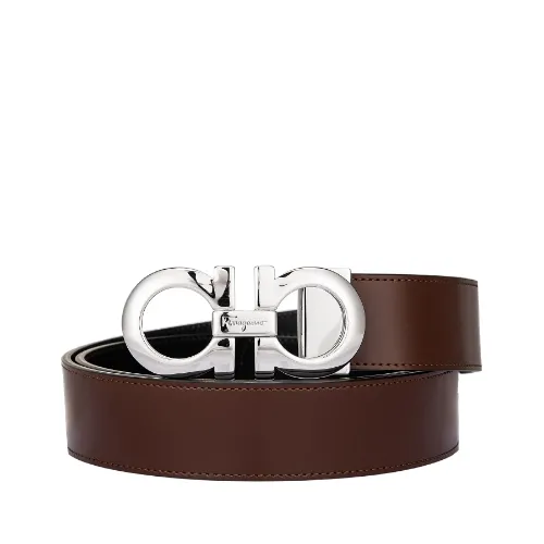 Salvatore Ferragamo/菲拉格慕 双面可调式GANCINI皮带