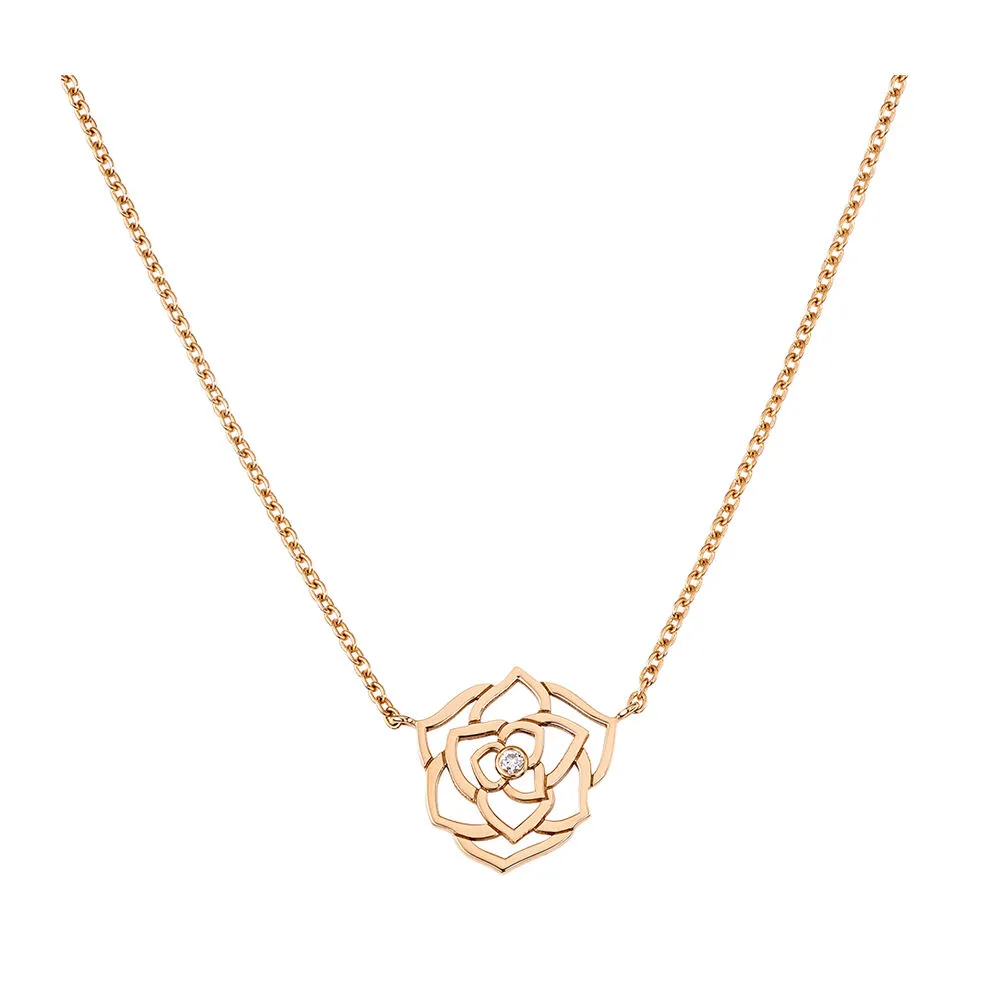 Piaget 伯爵 Rose 吊坠