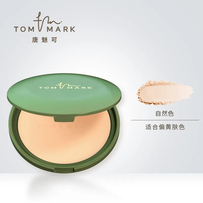 TOMMARK 唐魅可茶萃精油粉饼抹茶粉饼自然色 容量:9g
