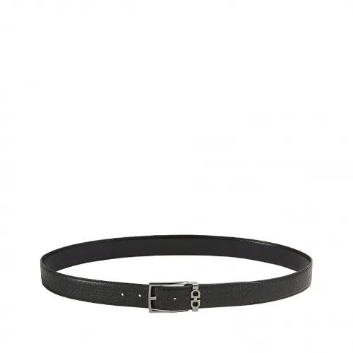 Salvatore Ferragamo/菲拉格慕 男双面可调式GANCINI皮带