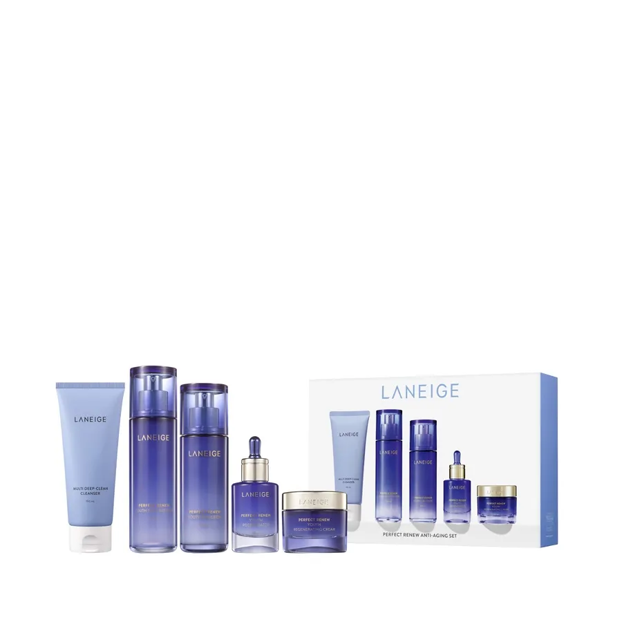 LANEIGE兰芝致美青春五件套装120ml+100ml+40ml+50ml+150ml
